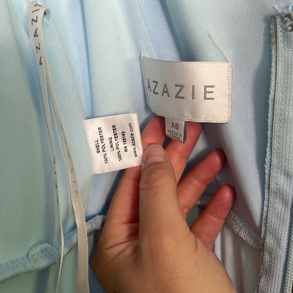Azazie Sky Blue dress - Picture 6 of 6